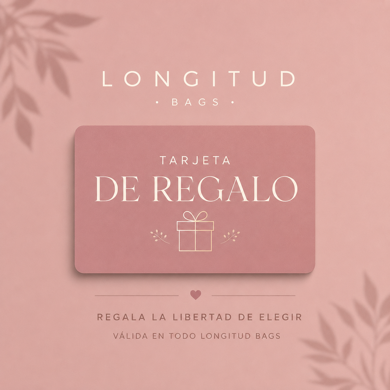 Tarjeta de regalo Longitud