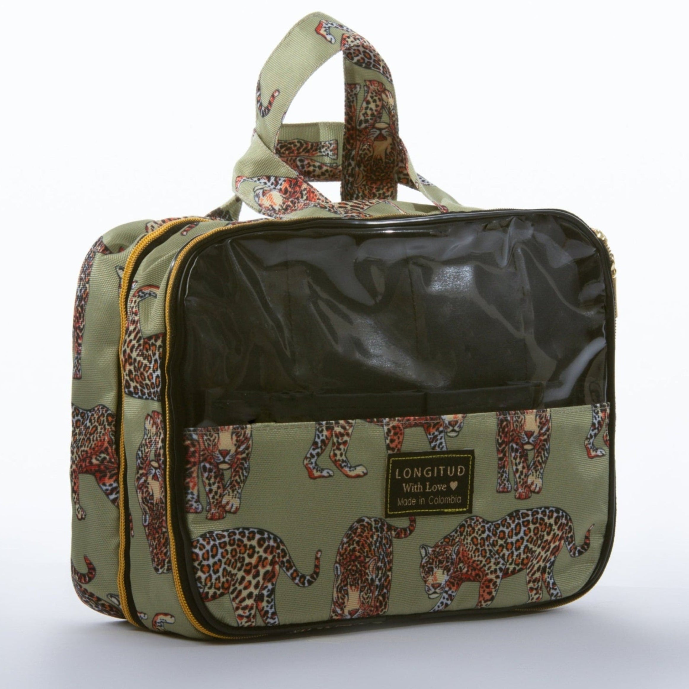 Organizador Travesía en estampado Jungla, vista principal