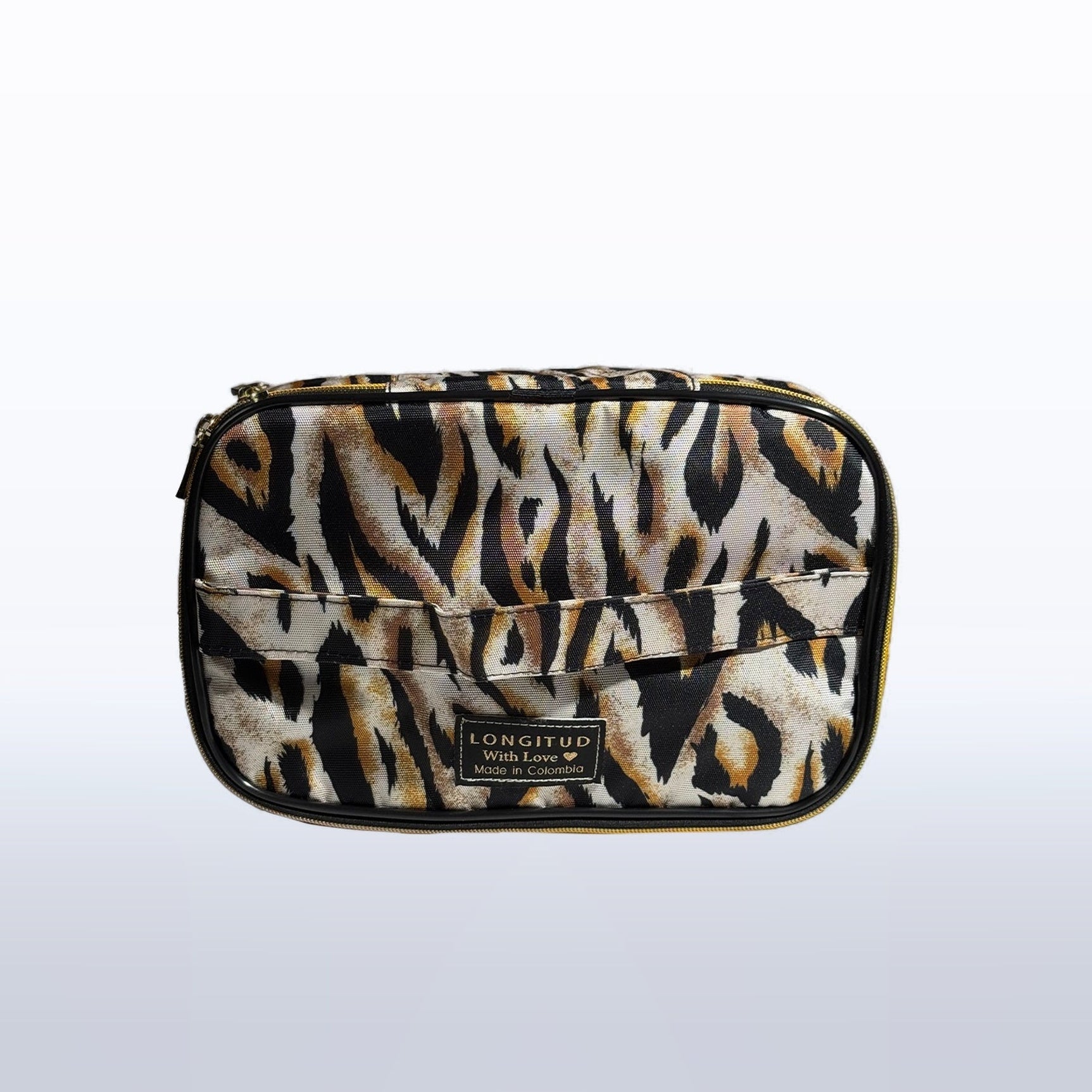 Organizador Elegance M en estampado Tigre, vista frontal