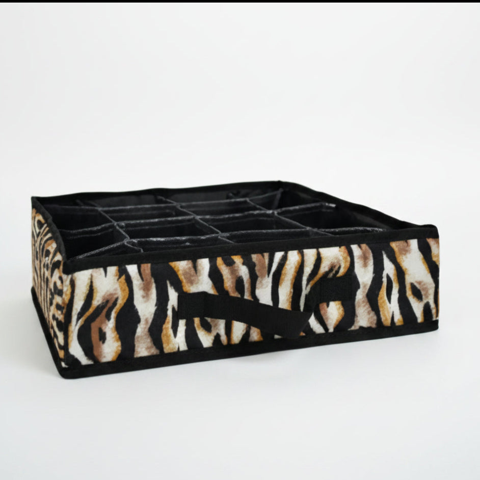 Organizador Universo en estampado Tigre, vista principal