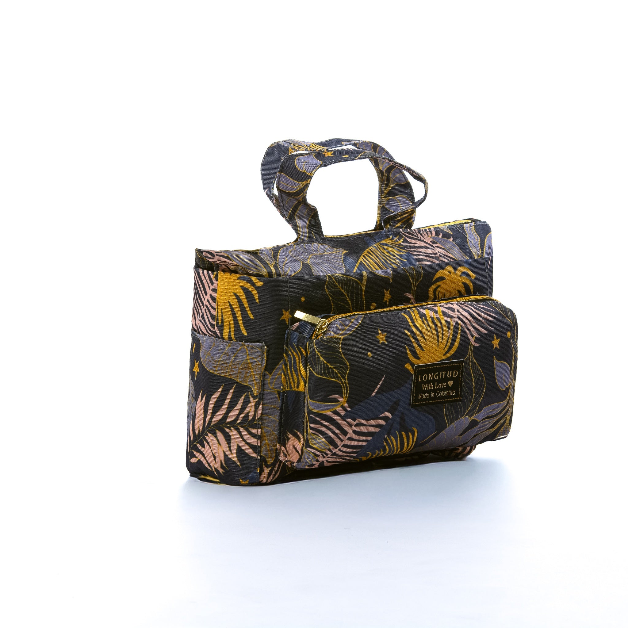Bolso Leal en estampado Fuerza, detalle