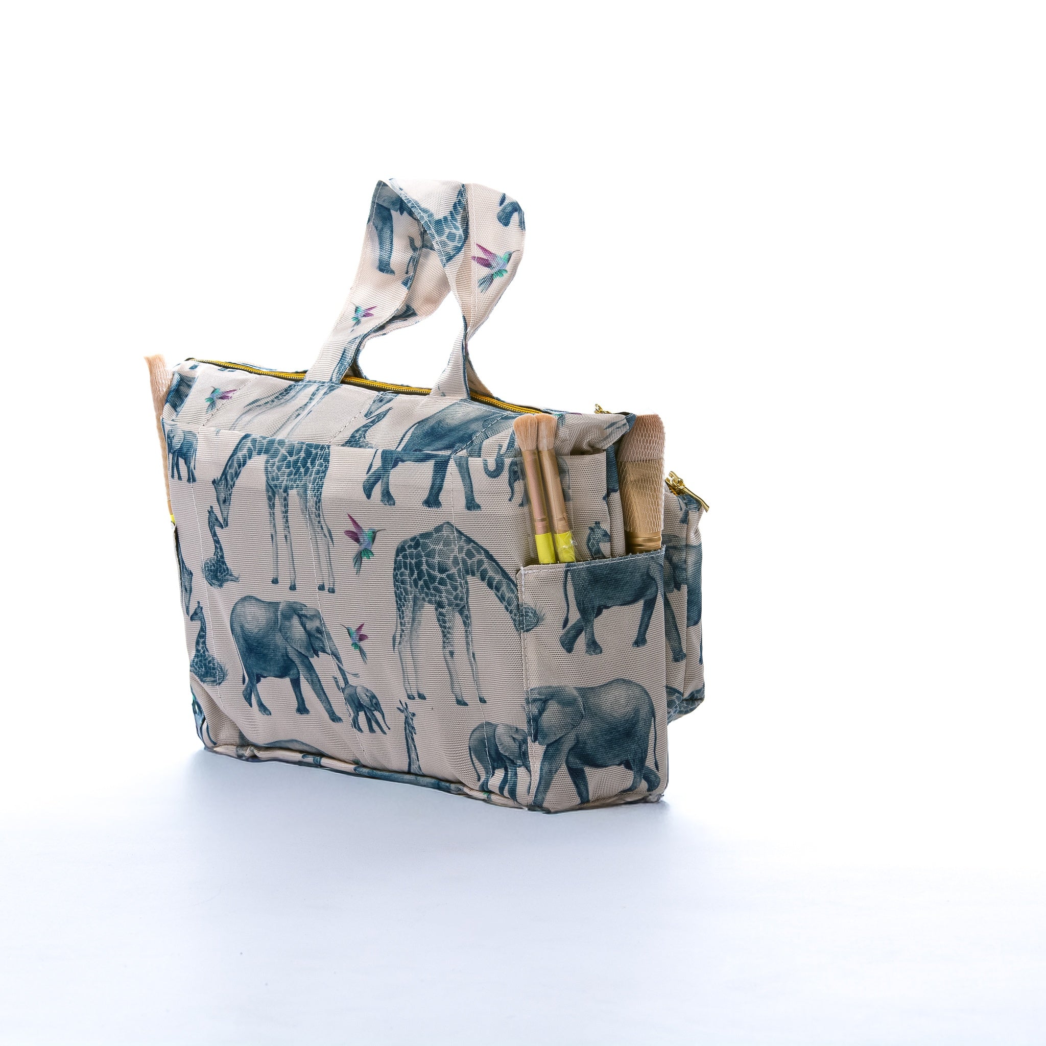 Bolso Leal en estampado Selva, detalle