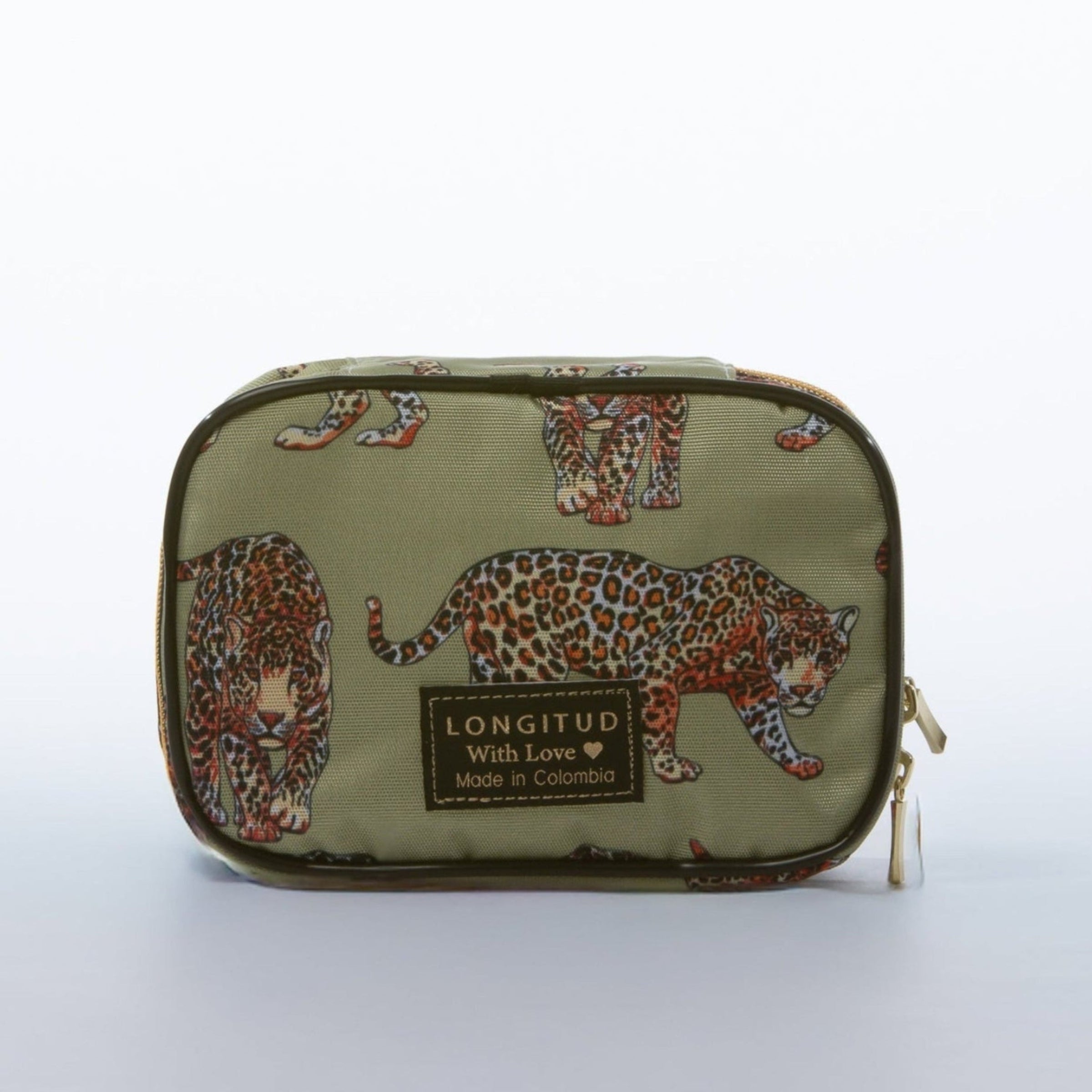 Cosmetiquera Estrella en estampado Jungla, vista principal