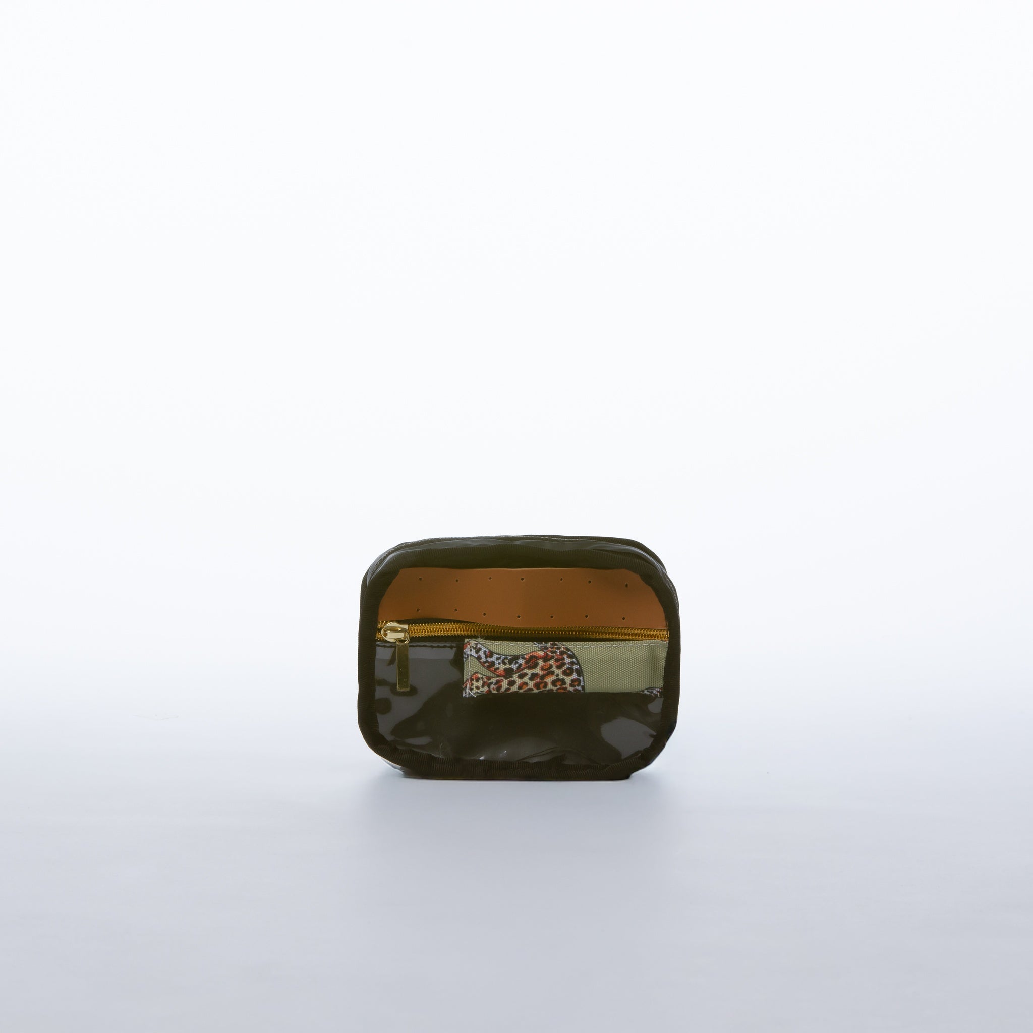 Estuche Joyero en estampado Jungla, vista interior