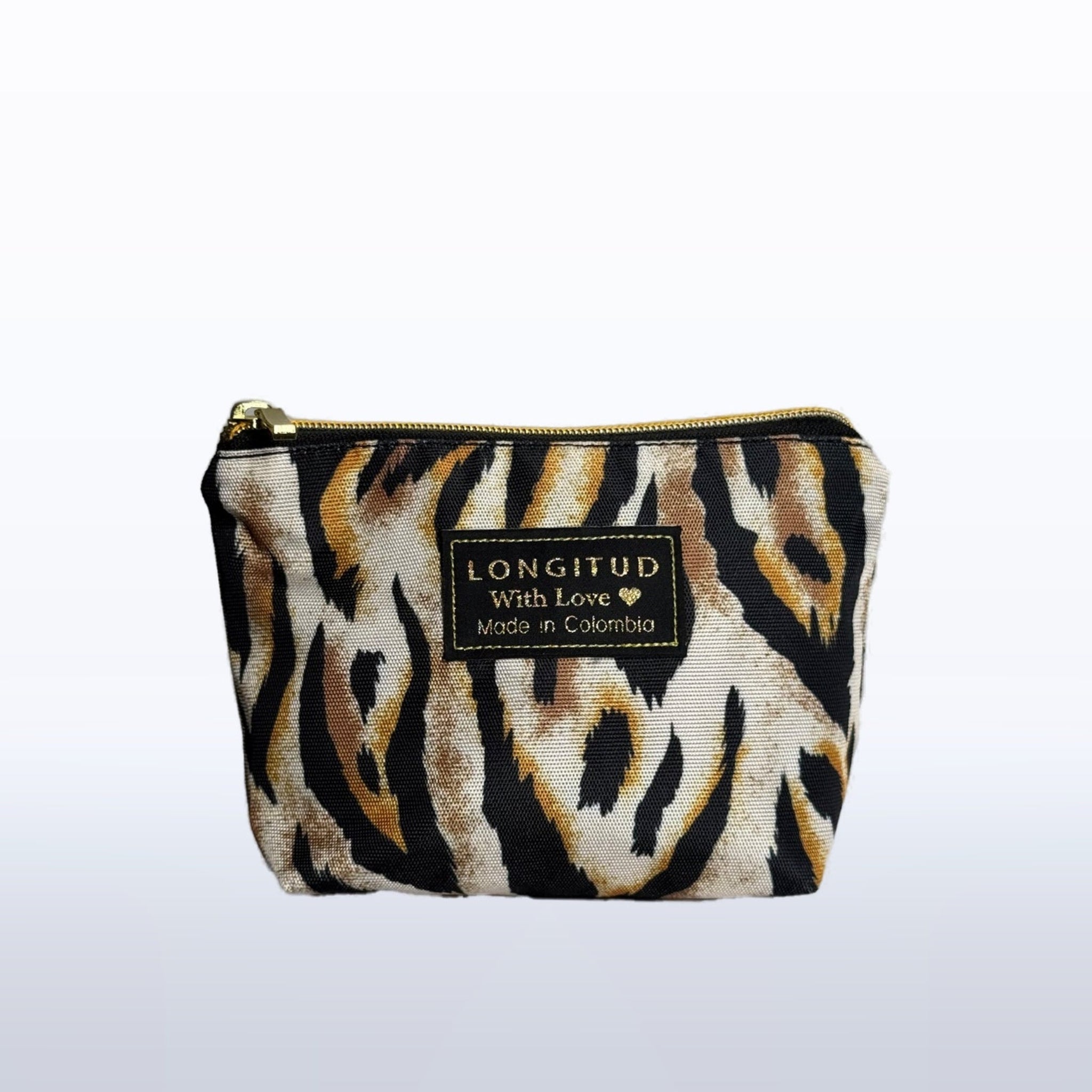 Cosmetiquera Origen en estampado Tigre, vista principal