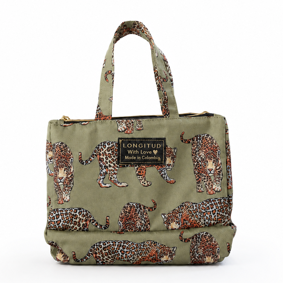 Maletín Travel en estampado Jungla, vista principal