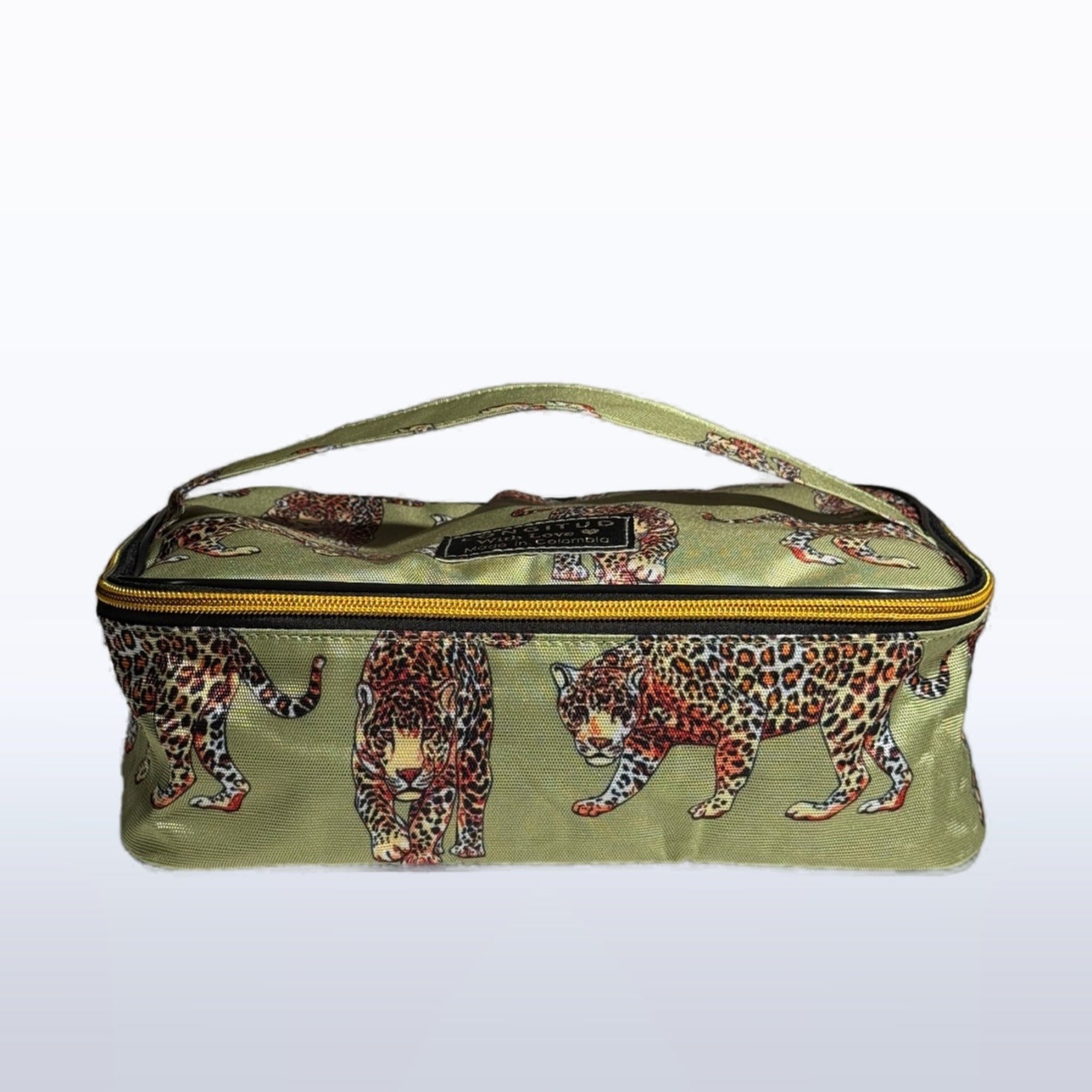 Organizador Elegance M en estampado Jungla, vista frontal