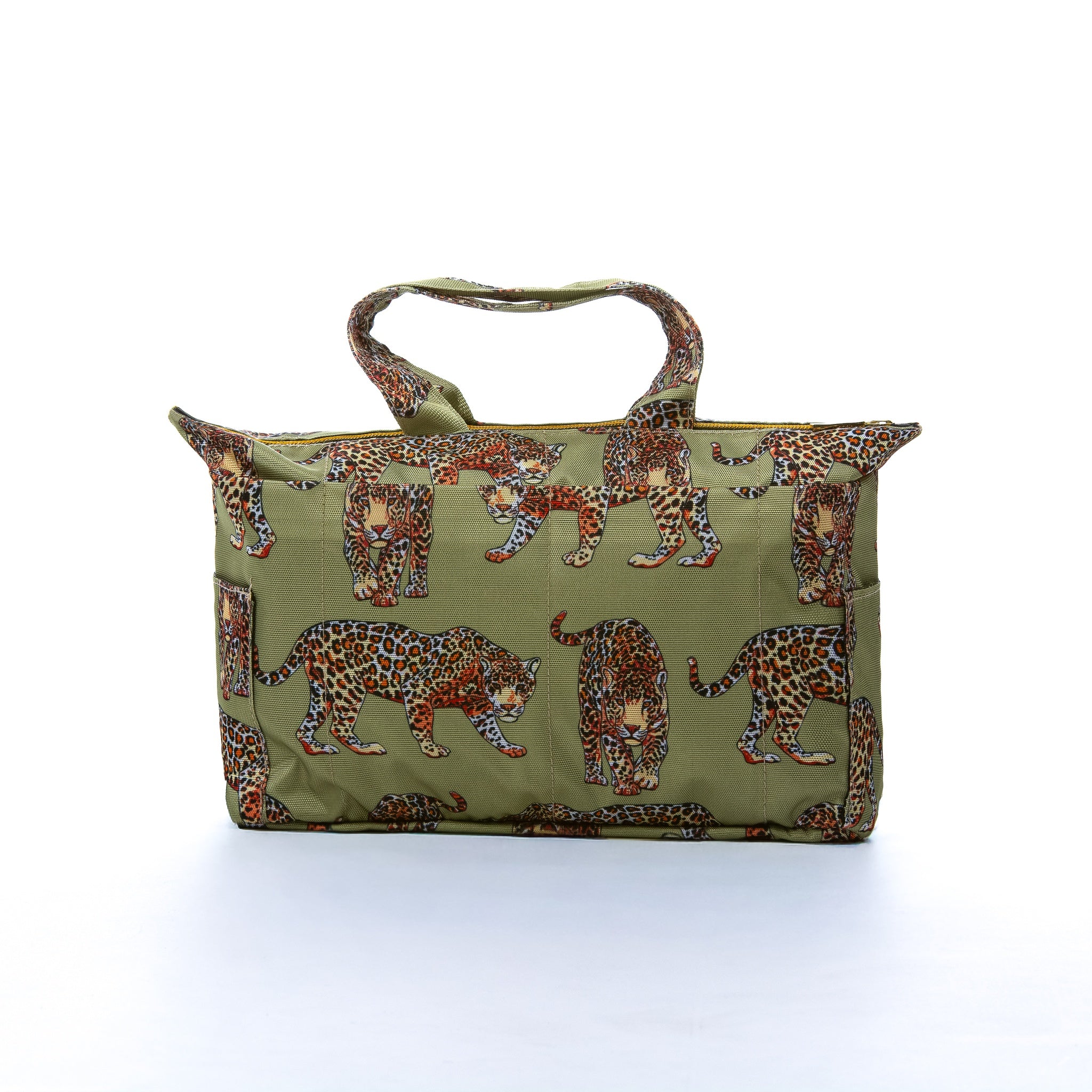 Bolso Leal en estampado Jungla, vista posterior