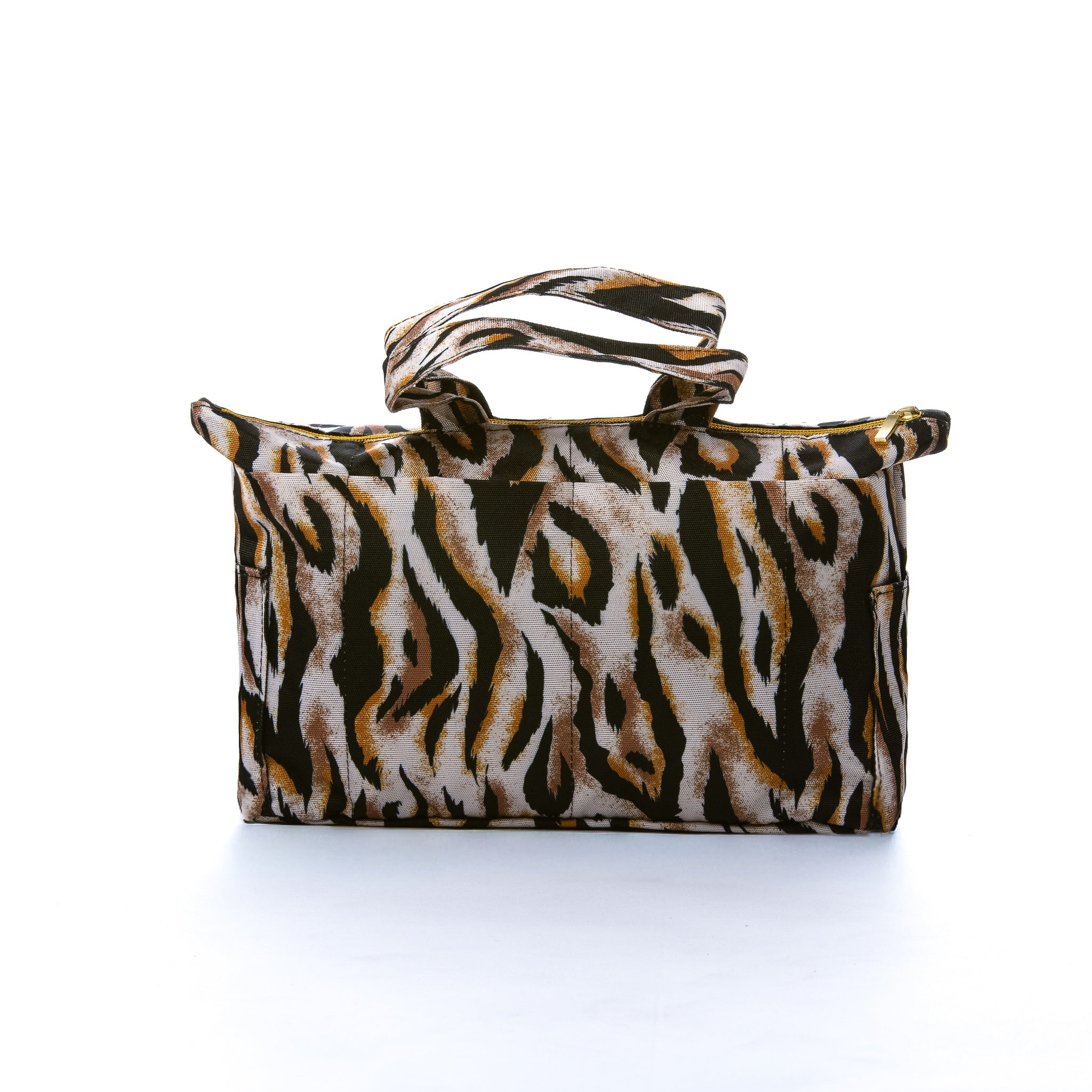 Bolso Leal en estampado Tigre, vista posterior